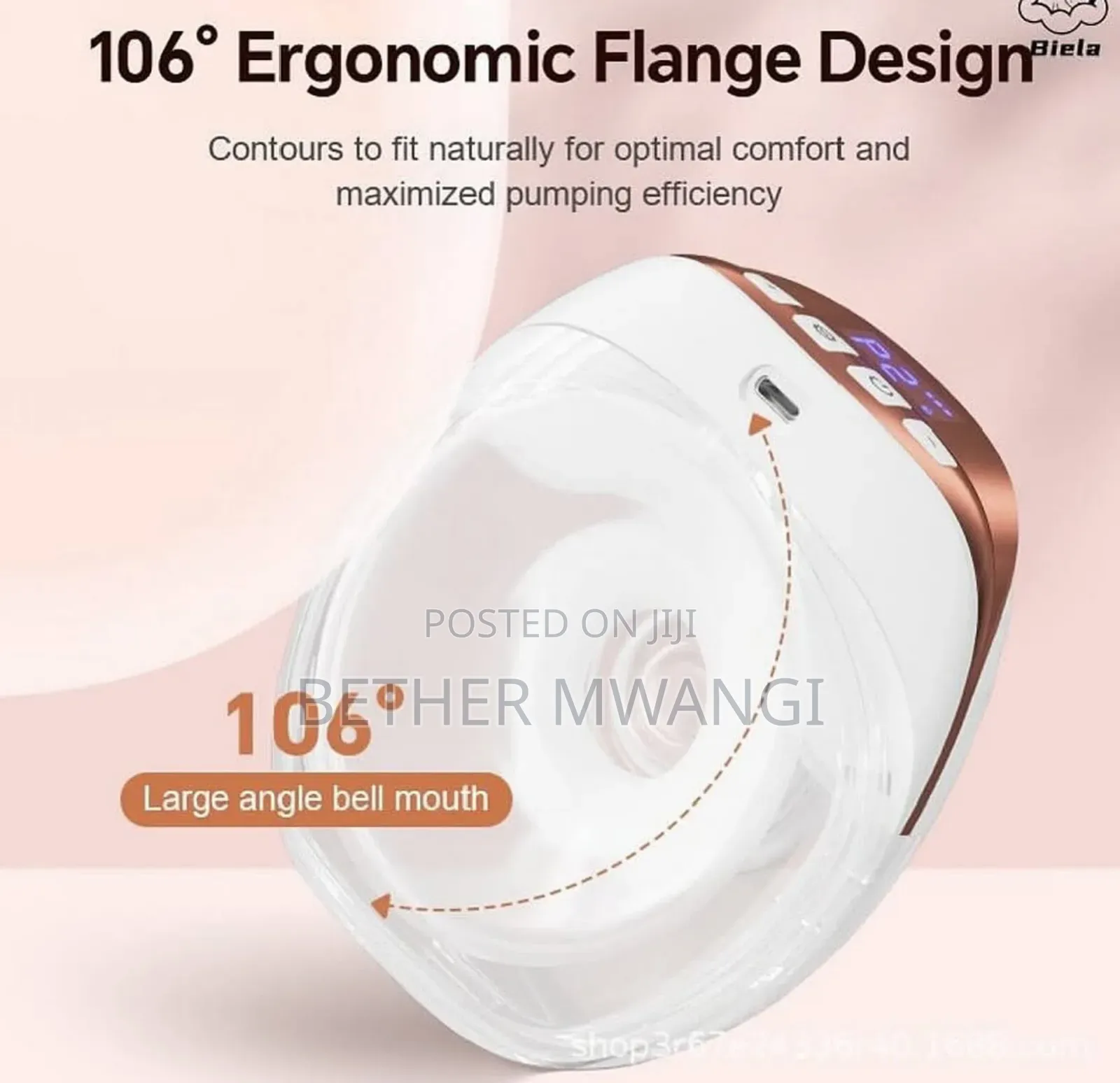 Romo Health Double Wearable Breast Pump in Kenya