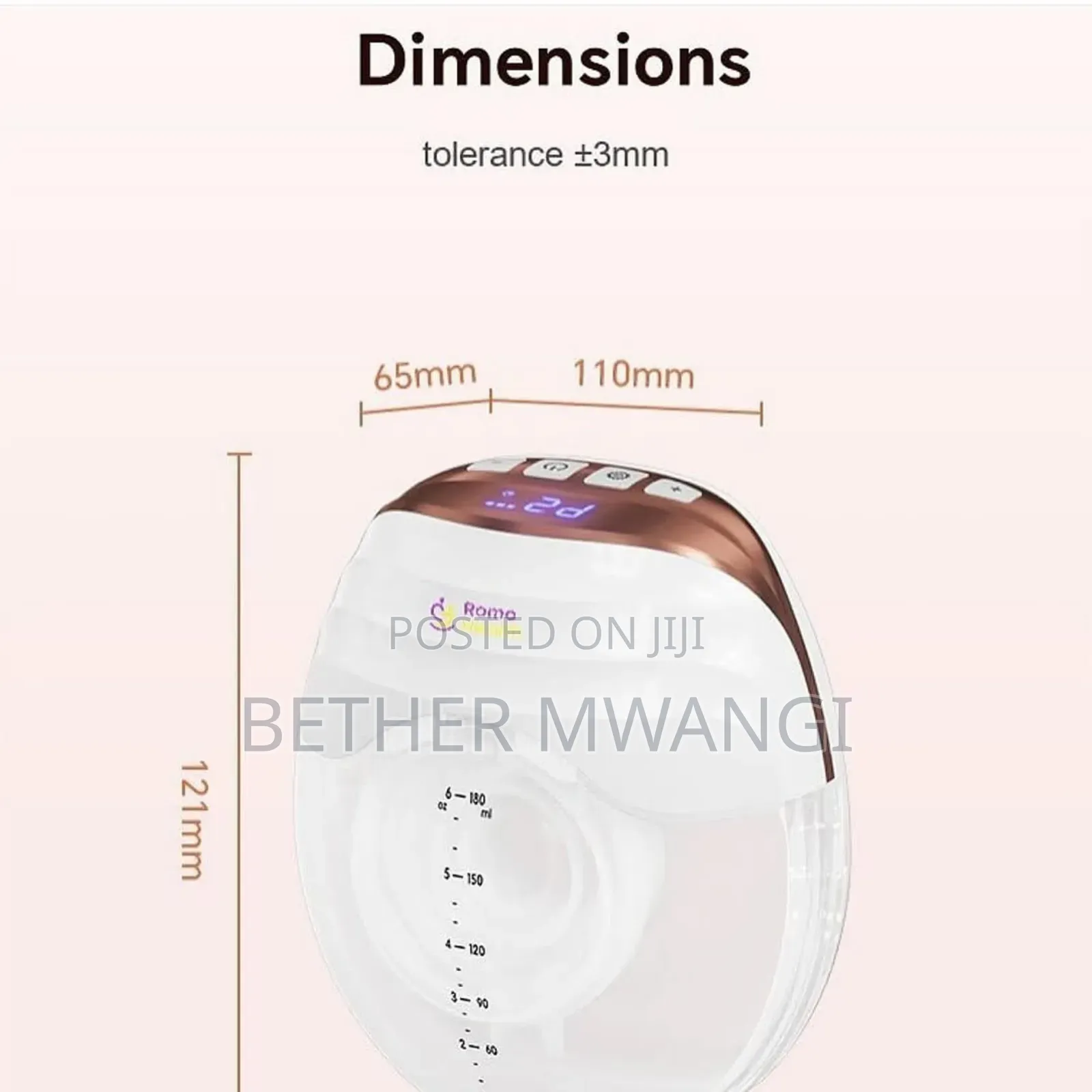 Romo Health Single Wearable Breast Pump in Kenya