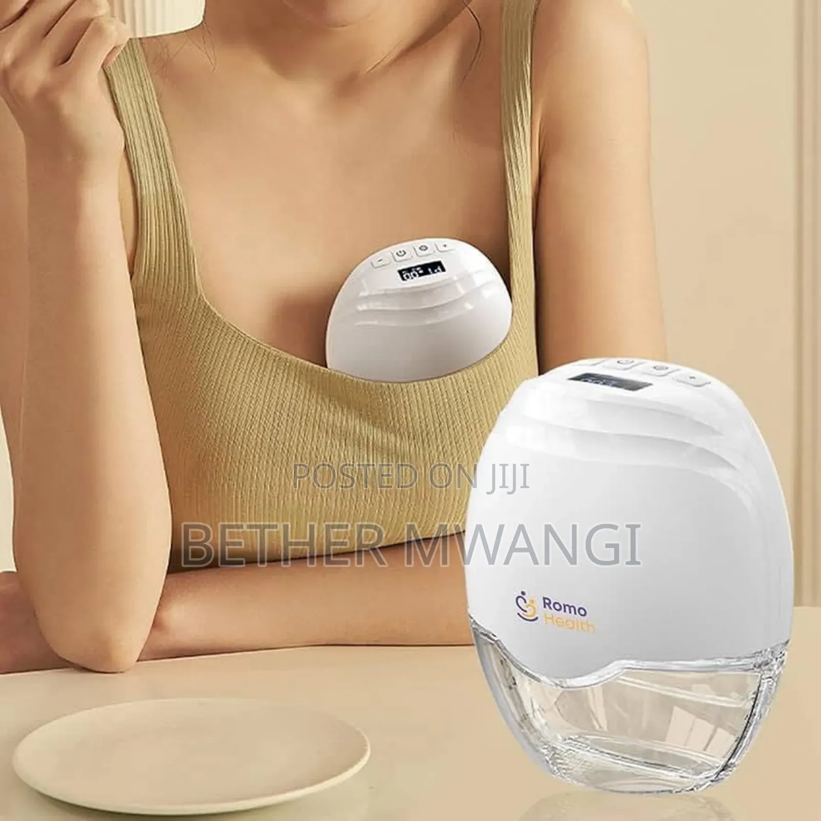 Romo Health Single Wearable Breast Pump in Kenya