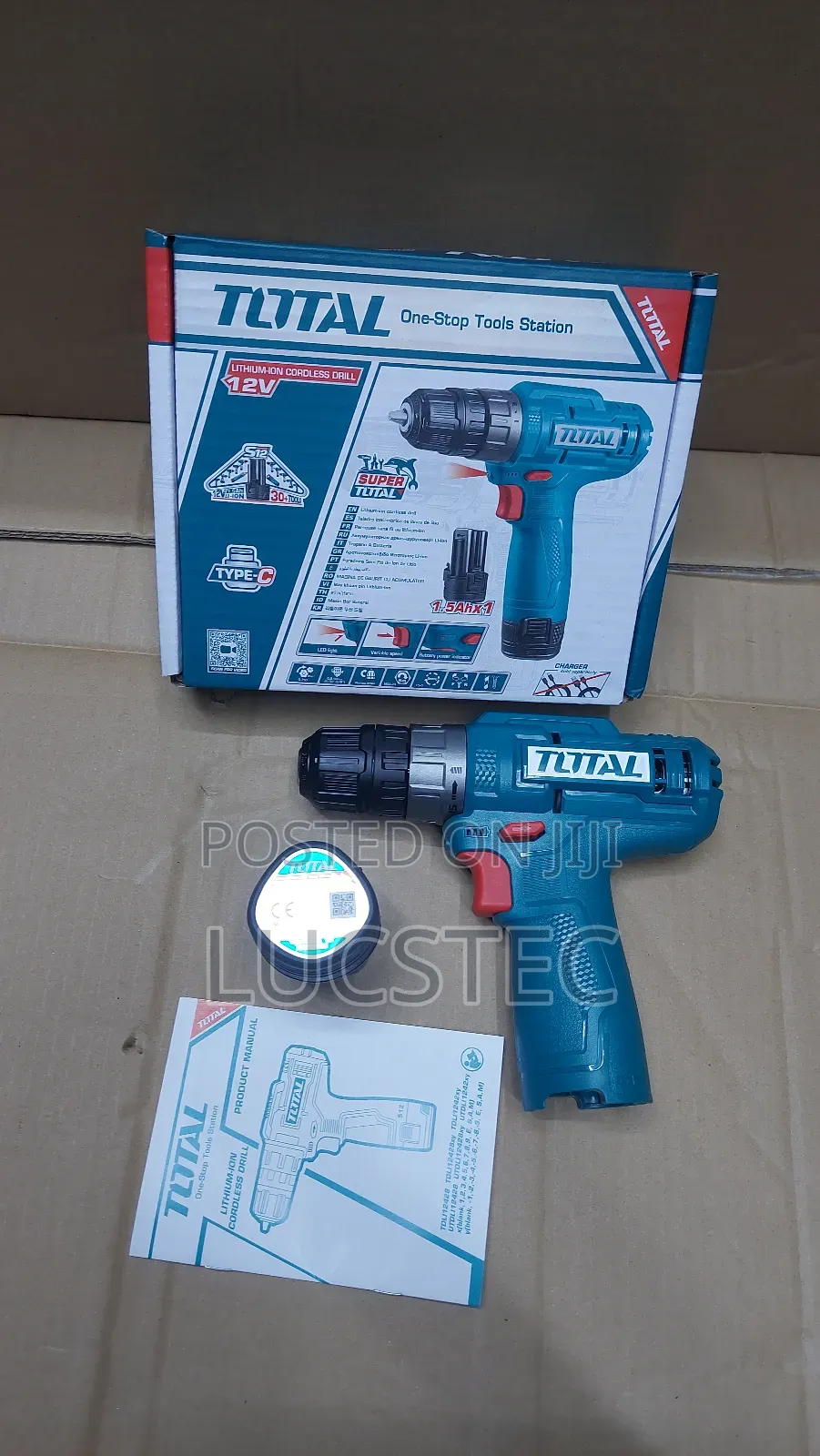Cordless Drill 12v (Tdli12428)