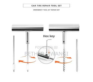 34-PCS Car Tubeless Tyre Repair Kit in Kenya