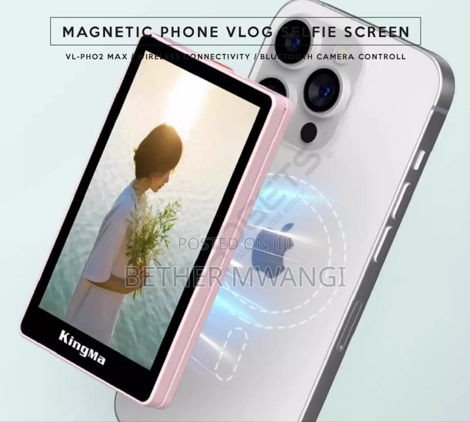 Phone Vlog Selfie Screen in Kenya