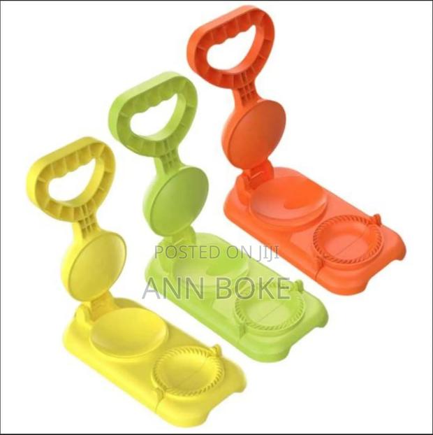 Plastic 2in1 Dumpling Press Meat Pie (Samosa) - thumbnail 2