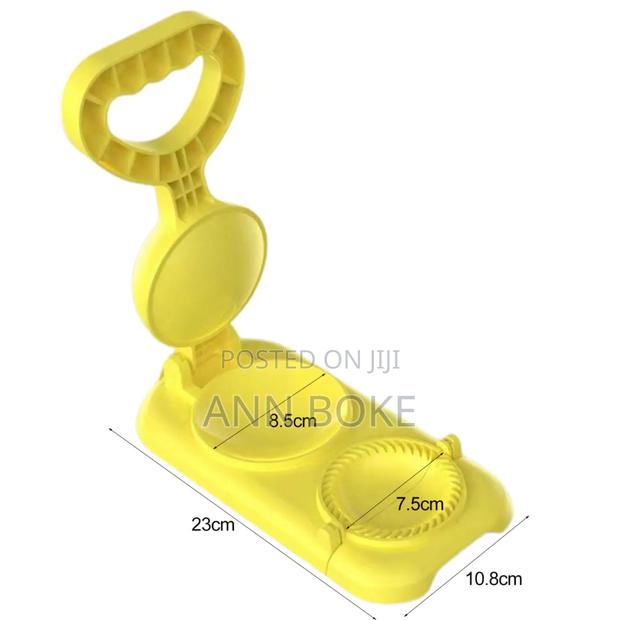 Plastic 2in1 Dumpling Press Meat Pie (Samosa) - thumbnail 3