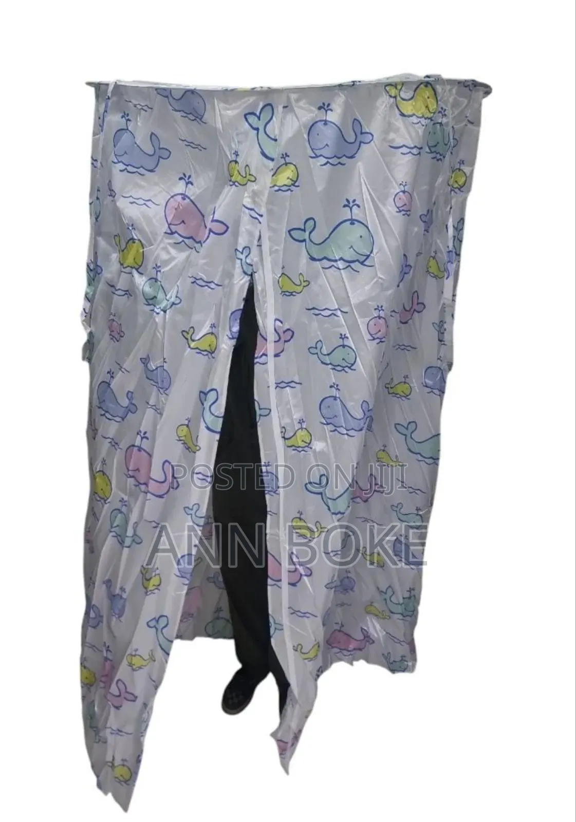 *Portable Foldable Round Waterproof Fabric Shower