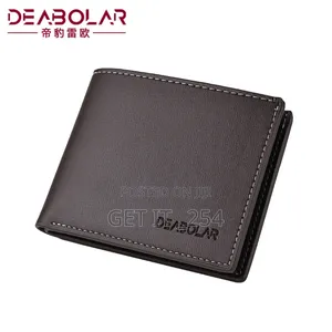 *Men's Fashion Slim Soft Leather Wallet