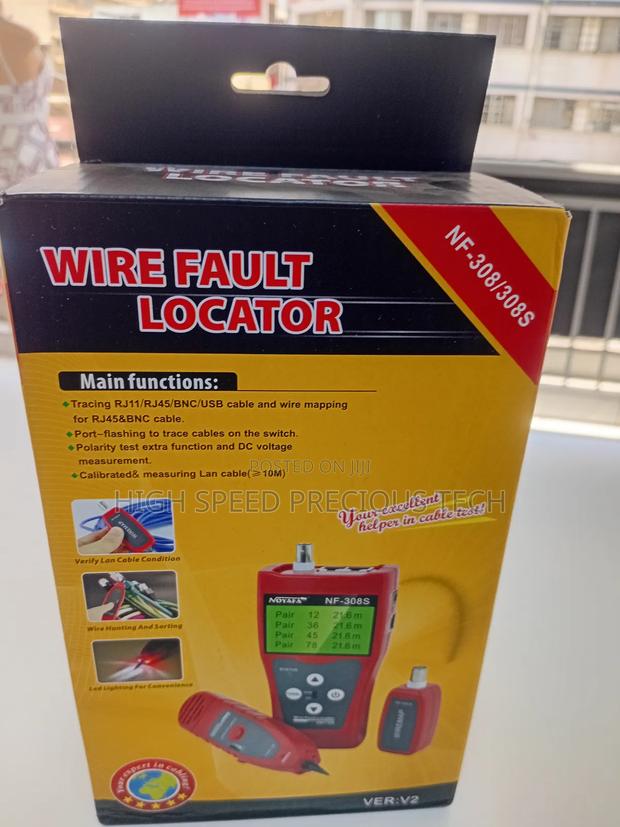 Tone Tracer and Wire Fault Locator Nf308s