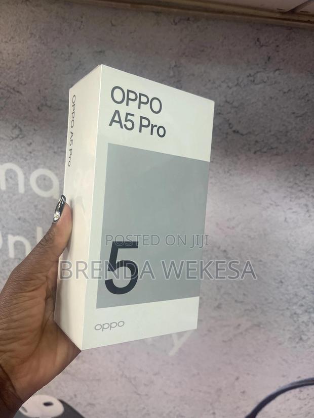 New Oppo A5 Pro 256 GB Black - main view