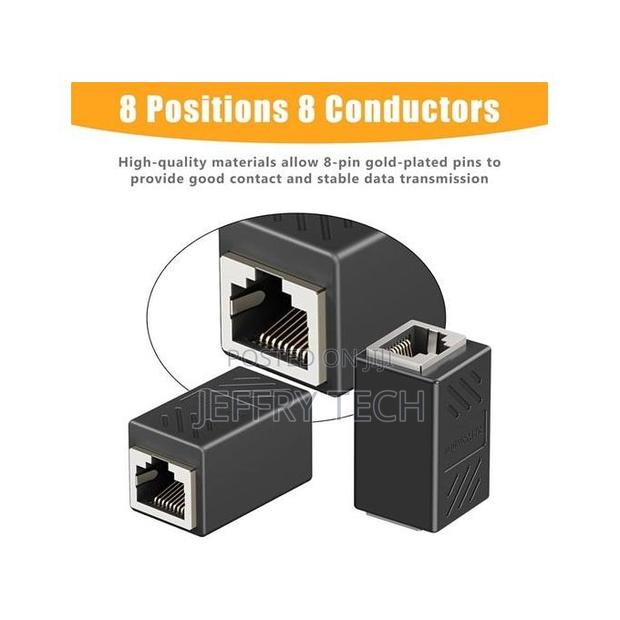 Rj11 Female to Female Lan Connector/Adapter 2units