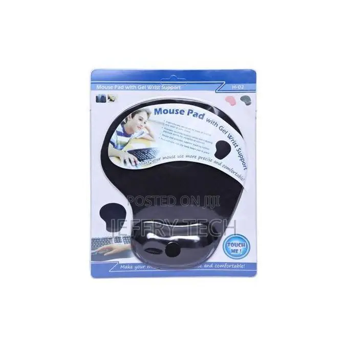 Comfortable Mouse Pad With Gel Wrist Support F-02