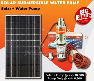 Rutan Water Pump 250w 50m Head+ Solar 250w Pump Solar Kit