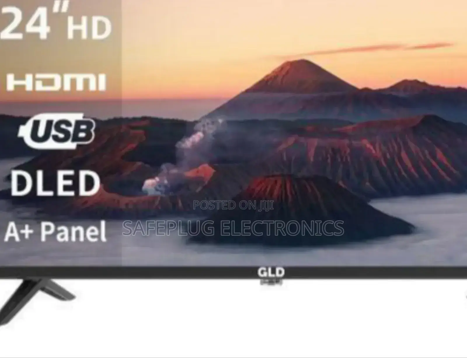 Television Globalstar 24" Ac/Dc Led ,Inbuilt Decorder; New