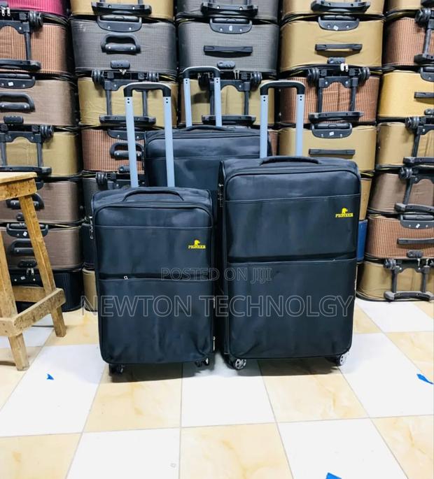 3 in 1 Fabric Laxurious Suitcase Briefcase Travel Bag
