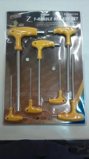 Allan Key Hex Set 7pcs T-Handle