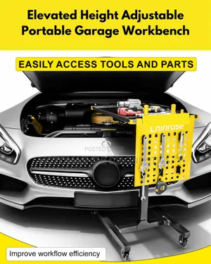Portable Height Adjustable Vehicle Repair Working Bench