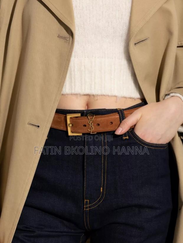 Colored Designer Belt Ladies - main view