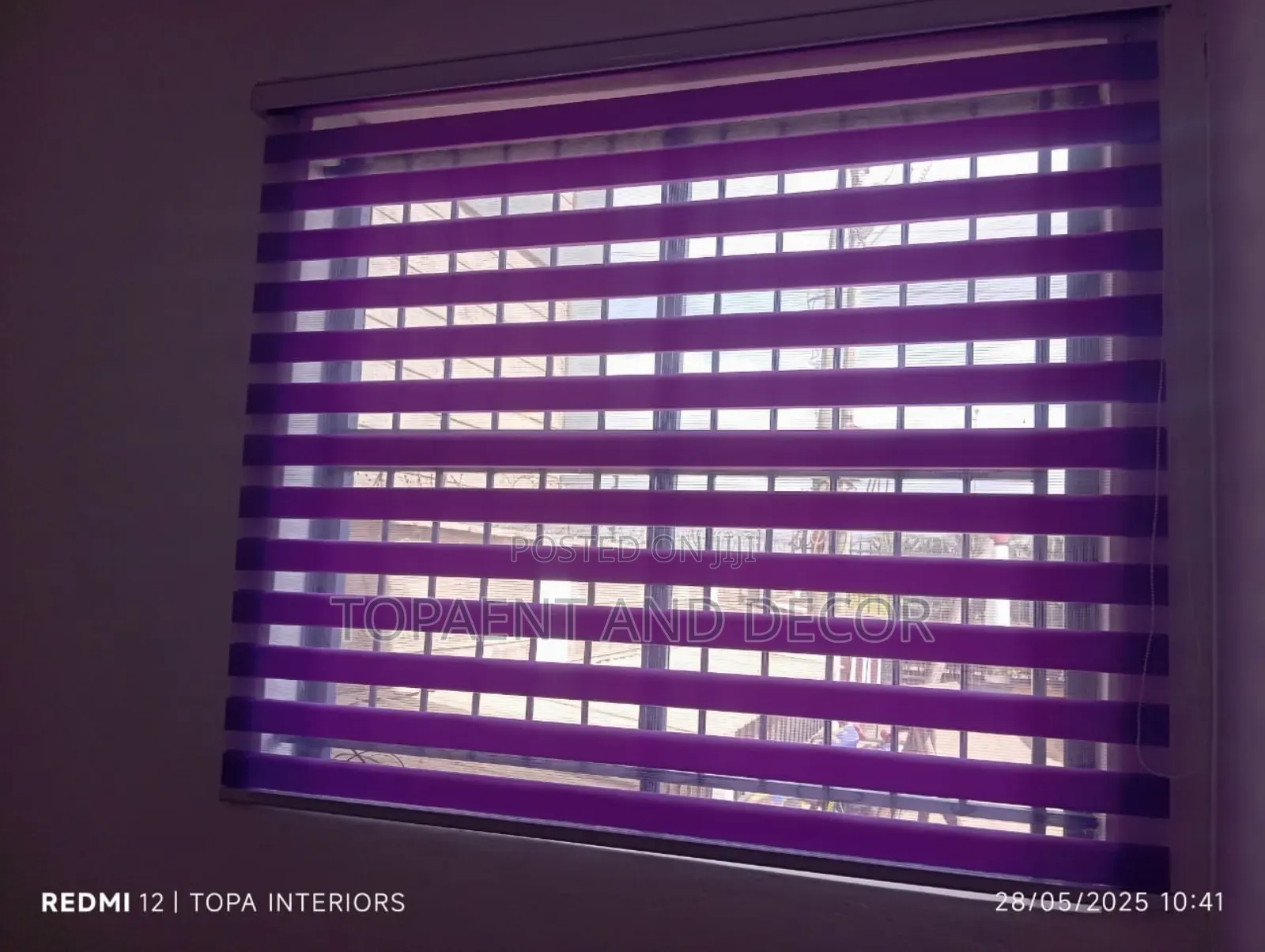 Flat Fold Modern Window Shades Vertical Office Blinds