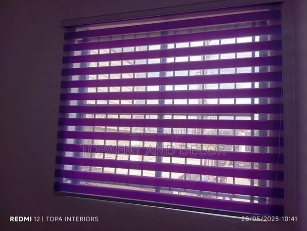 Flat Fold Modern Window Shades Vertical Office Blinds - main view