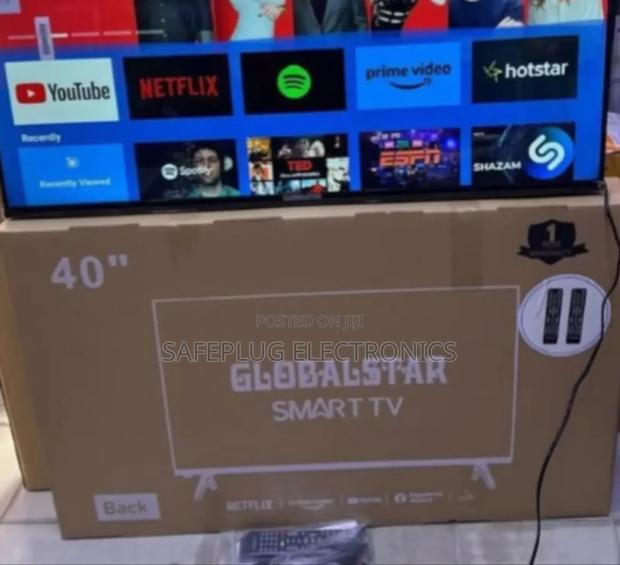 Television Globalstar 40" Smart Tv (40uk64); Brand New
