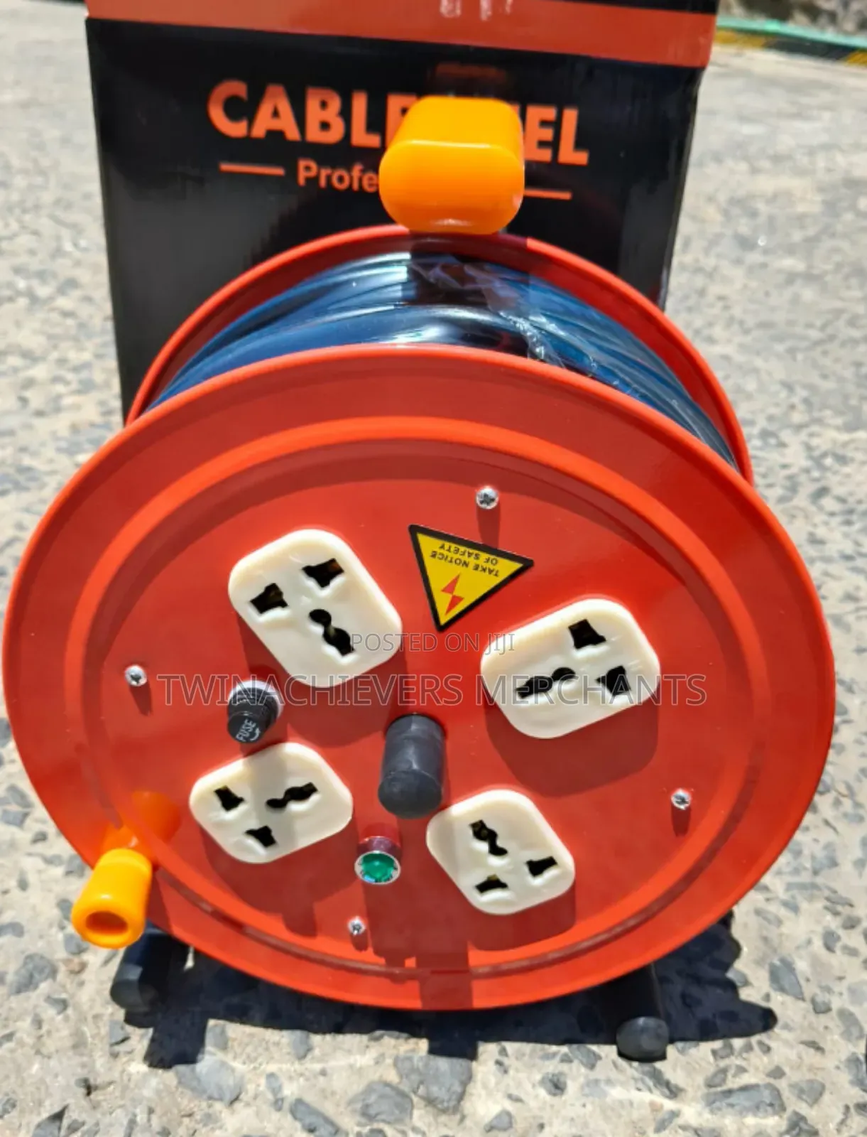 2.5mm 50mtrs Extension Cable Reel