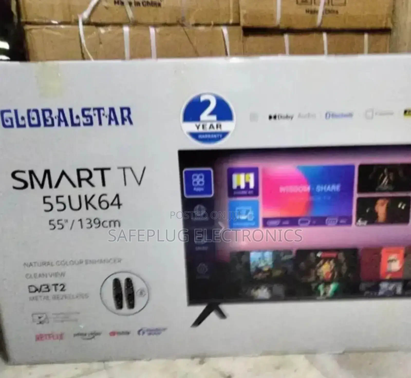 Tv Globalstar 55puk64 (55"), Smart Tv; Brand New