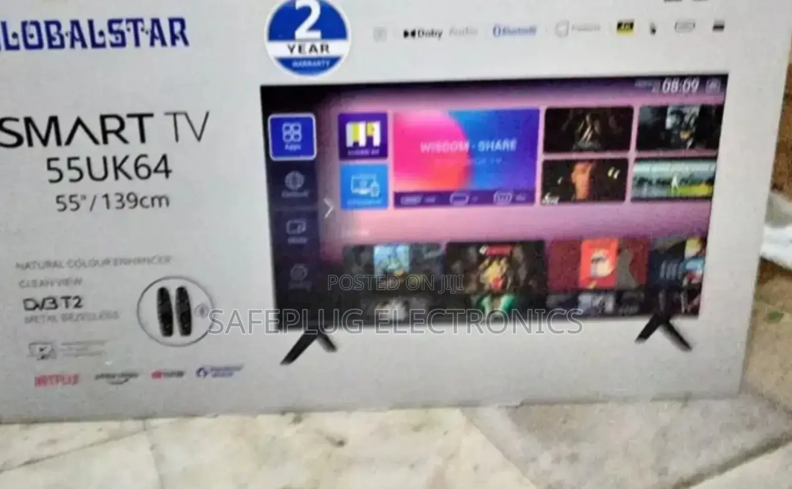 Tv Globalstar 55puk64 (55"), Smart Tv; Brand New