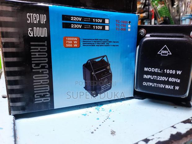 Transformer.1000w Step-Up Step-Down 220v/230v to 110v