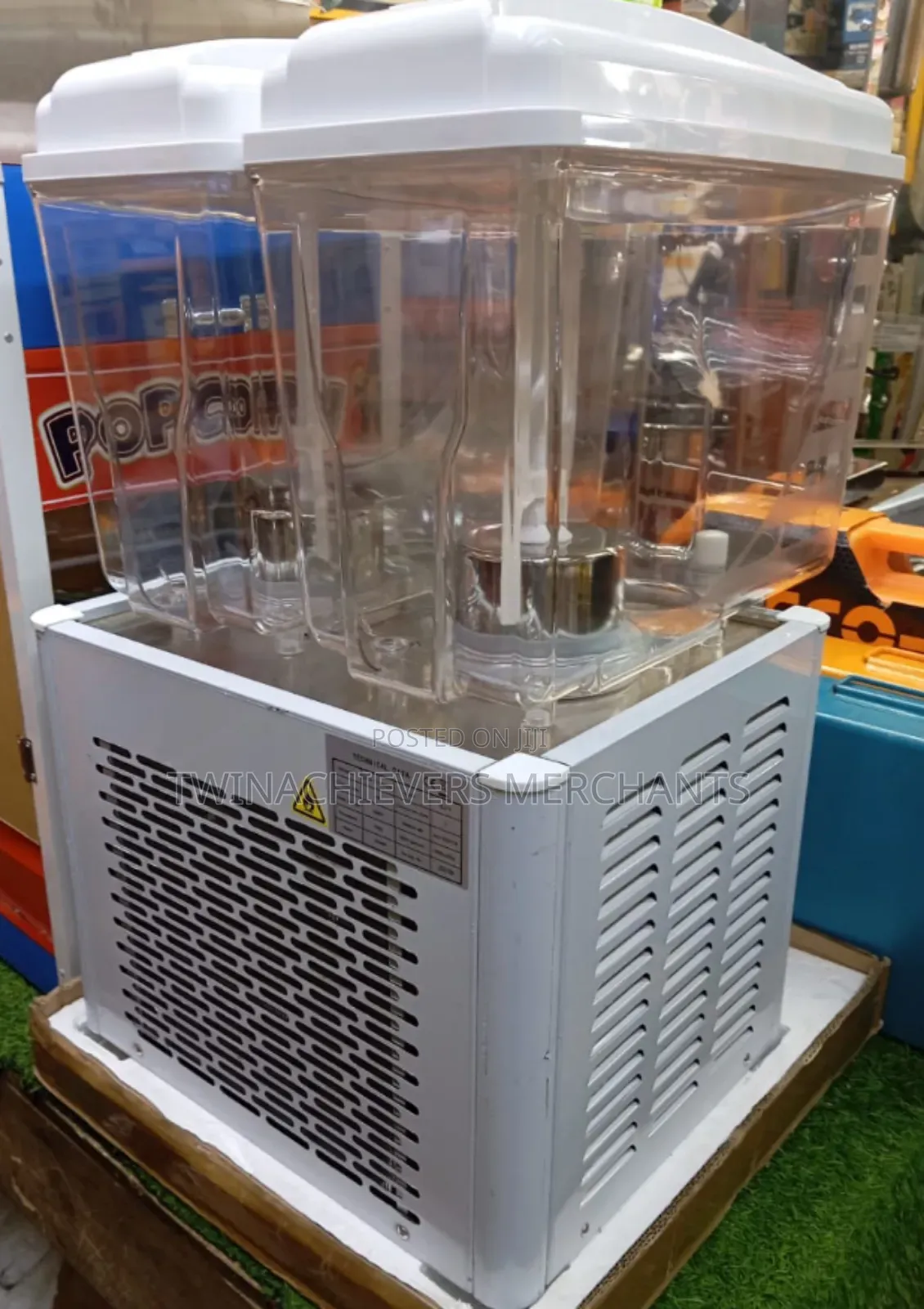Commercial Juice Dispenser 2 Columns*18ltrs