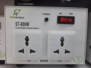 Drompower 800w Step-Down Transformer.220/240v to 110/120v