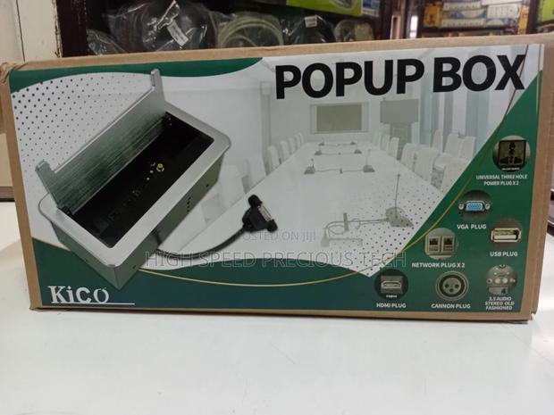 Pop Up Box Tabletop Media - main view