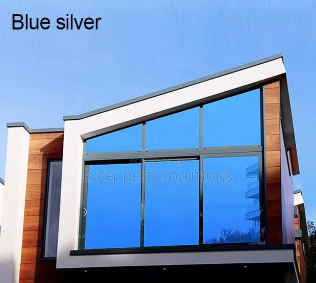 Protection From Uv and Glare Blue Reflective Film