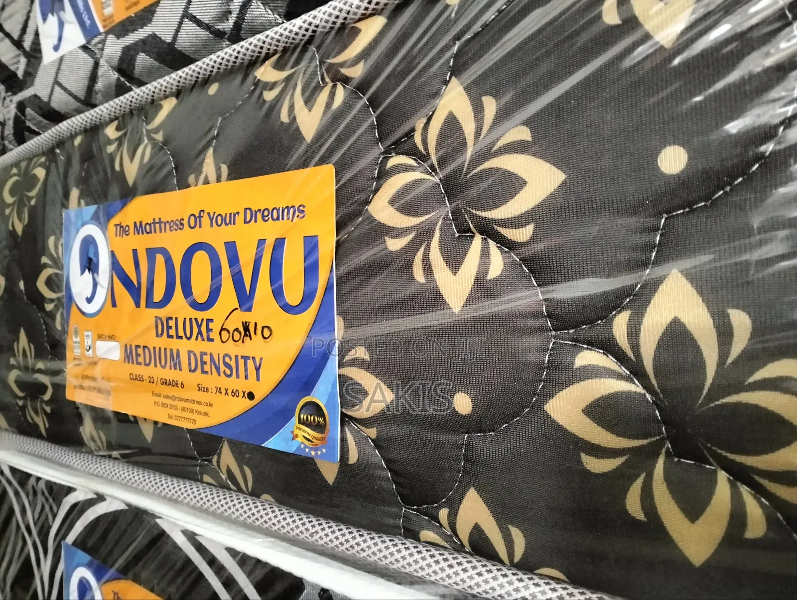 5 X 6 X 10 Medium Duty Quilted Mattresses. Free Delivery