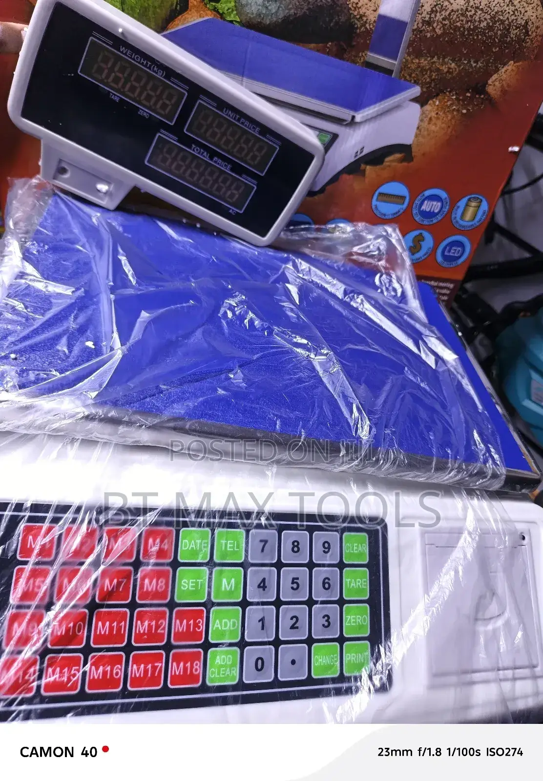 Modern Scale With Printing Function