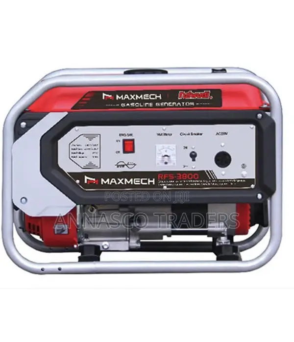 Maxmech Rfs-3800e Electric Start Generator 2.8 Kva/2.2 Kw