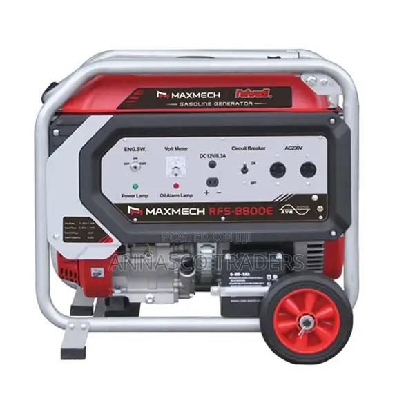 Maxmech Rfs-8800e Electric Start Generator 9.4 Kva/7.5 Kw