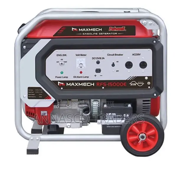 Maxmech Rfs-15000e Electric Start Generator 11.9 Kva/9.5 K