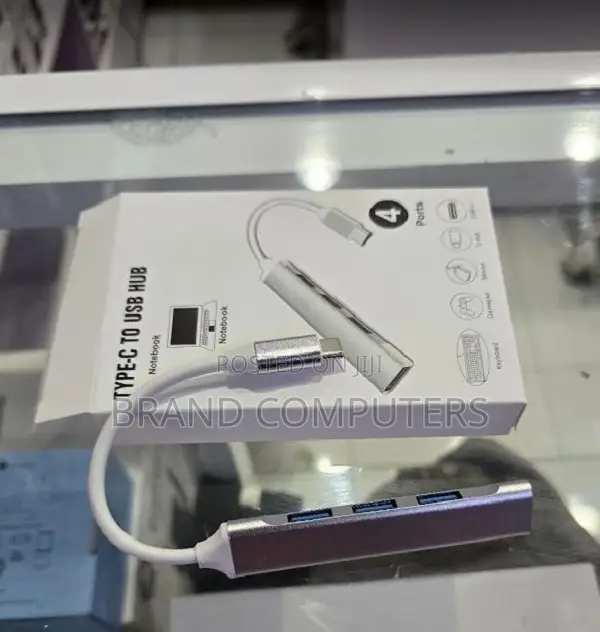 Usb Hub Type -C 4 Ports Multi Splitter Usb 3.0 Adapter