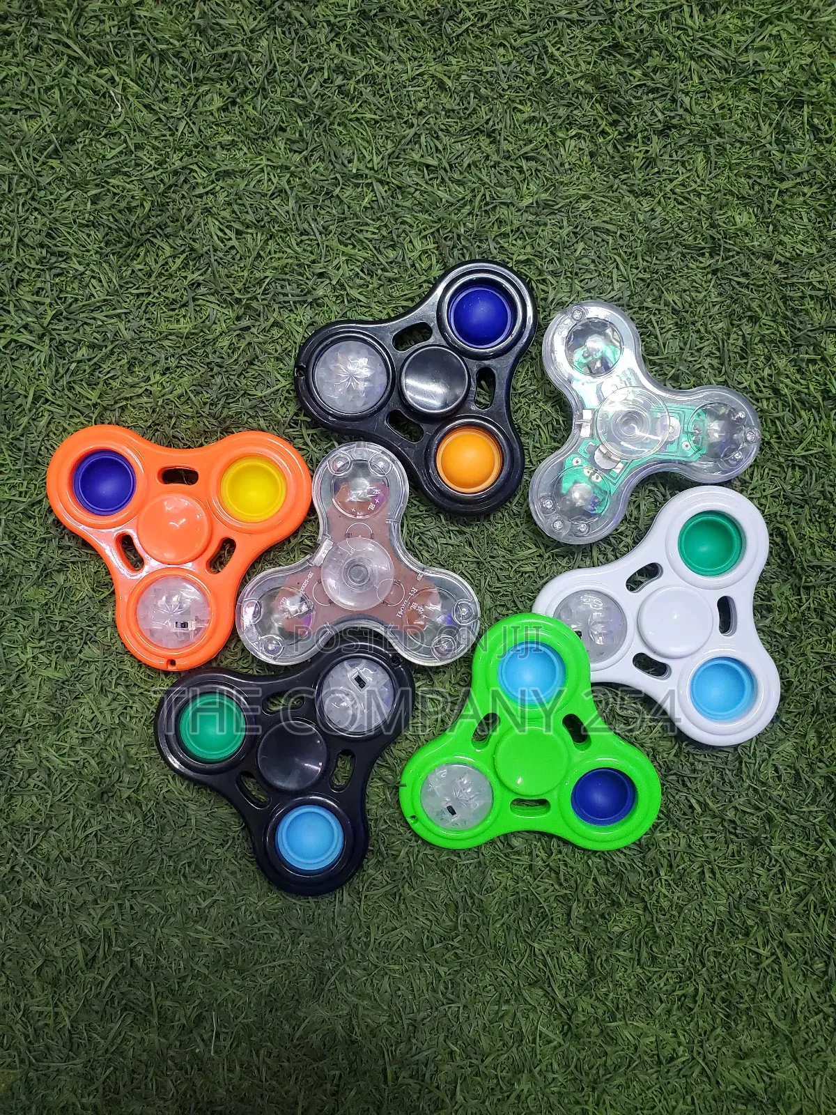 Unisex Quality Playing Fast Spinning Fidget With Lights