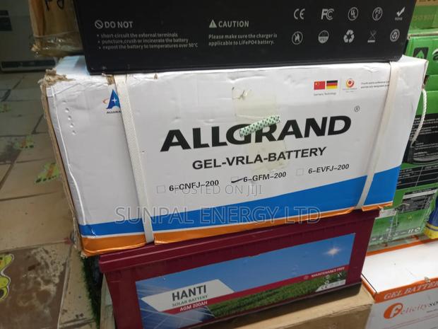 All Grand Gel Battery 200ah