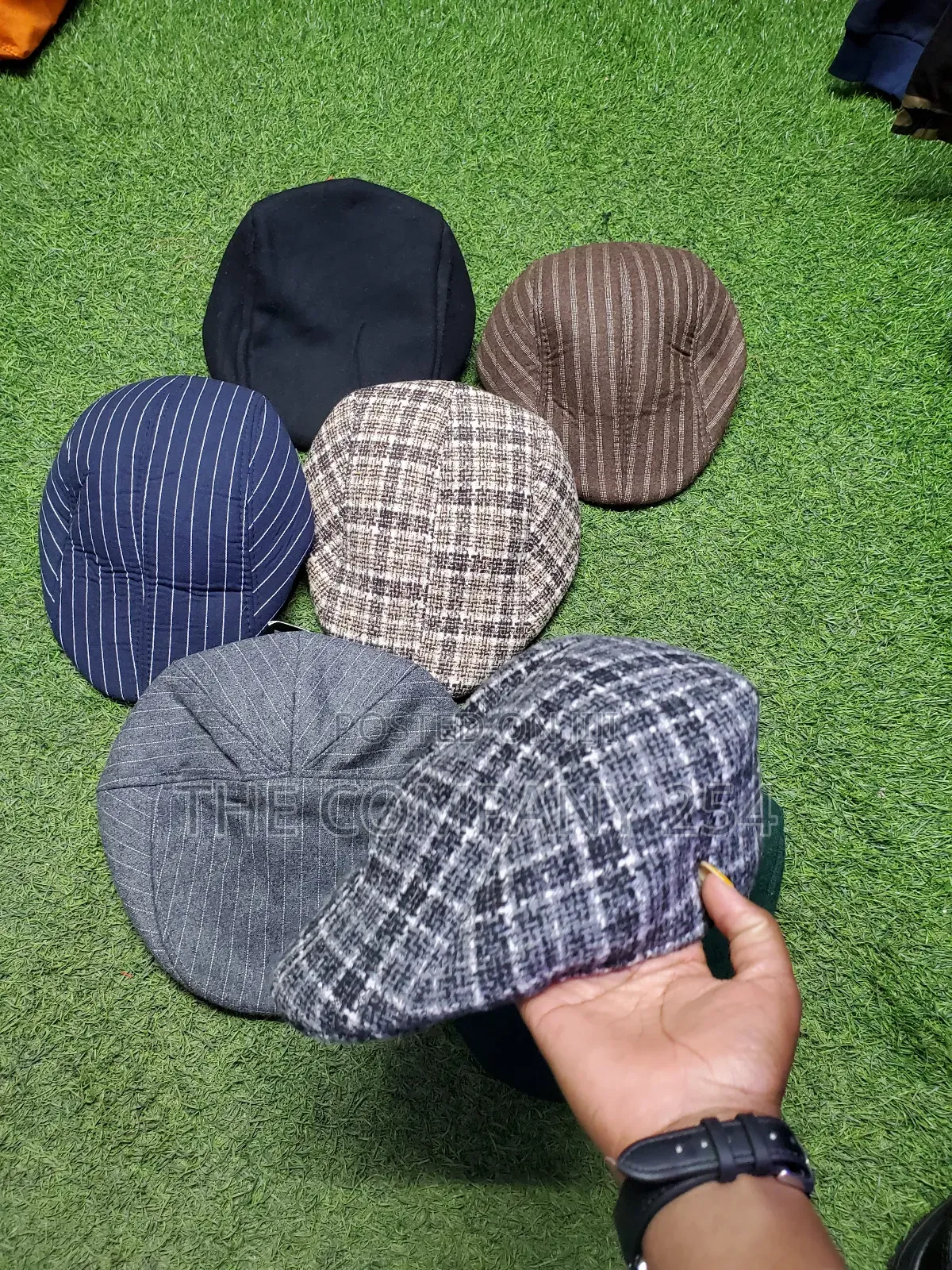 Quality Cotton Checked Designer Kangal Hatsl Cap Available
