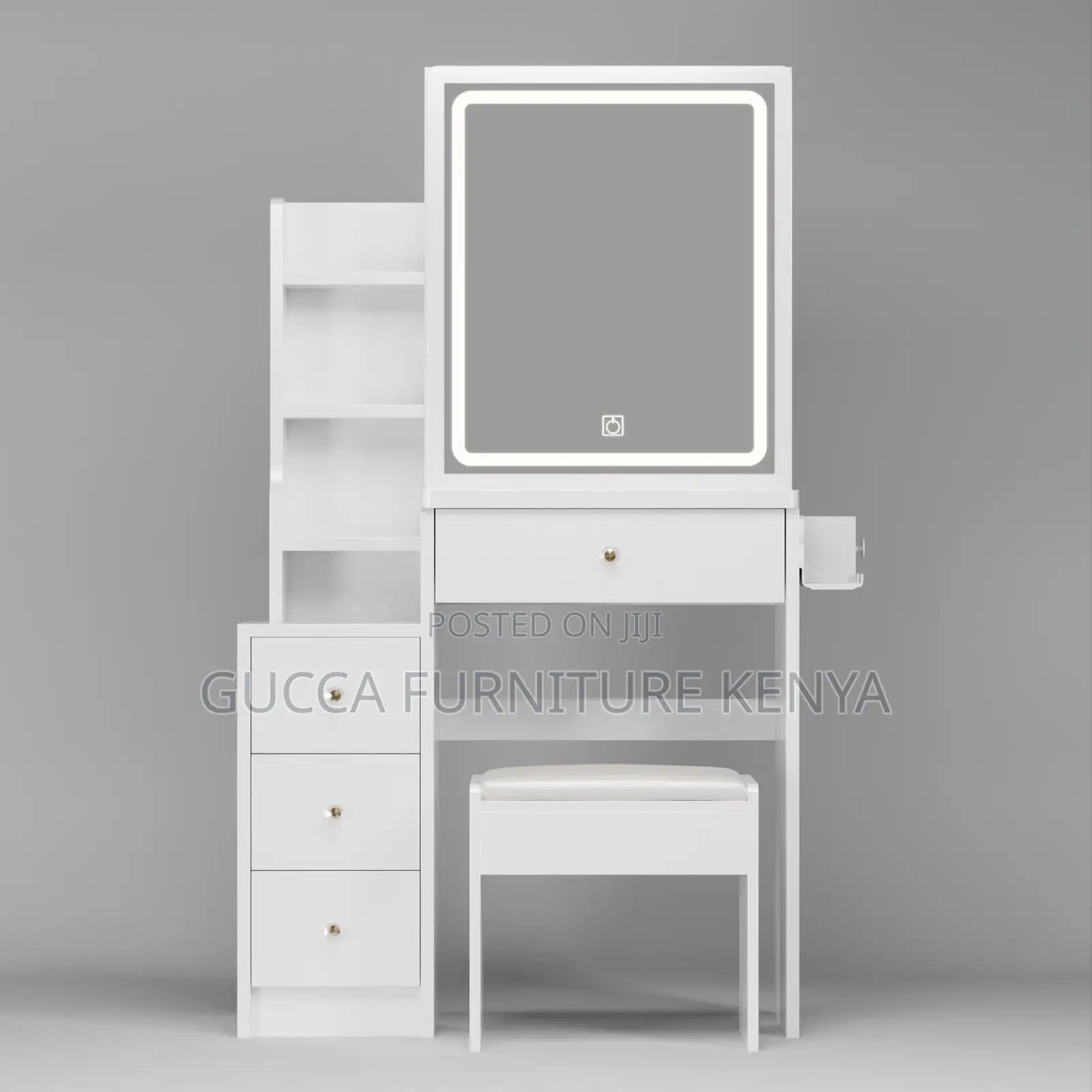 Dressers: Small Vanity Desk With Mirror and Lights