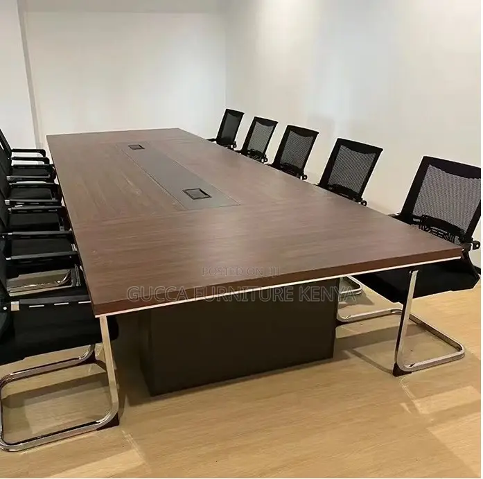 Office Tables: 3-Meter High-End Light Luxury Board Table