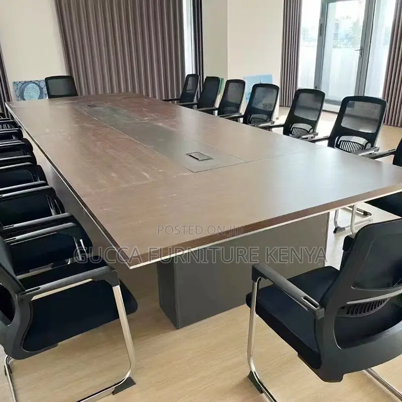 Office Tables: 3-Meter High-End Light Luxury Board Table