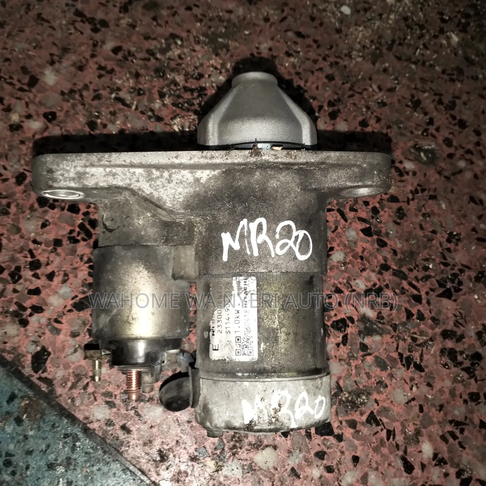 Starter Mr20 Nissan Xtrail,Dualis,Serena