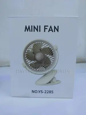 Coverzone Portable Mini Usb Rechargeable Fan Clamp