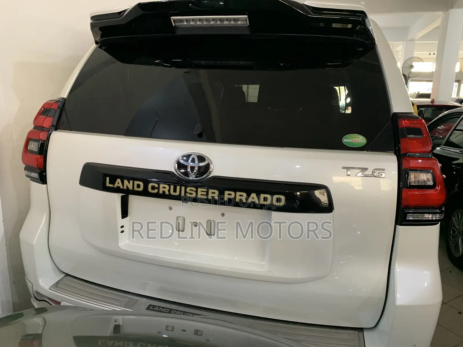 Toyota Land Cruiser Prado 2.8 2018 Off white