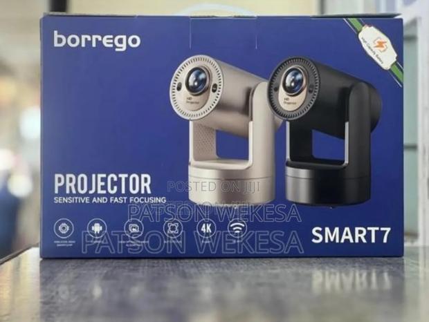 Borrego T7 Smart Wifi Full Hd Projector - thumbnail 2