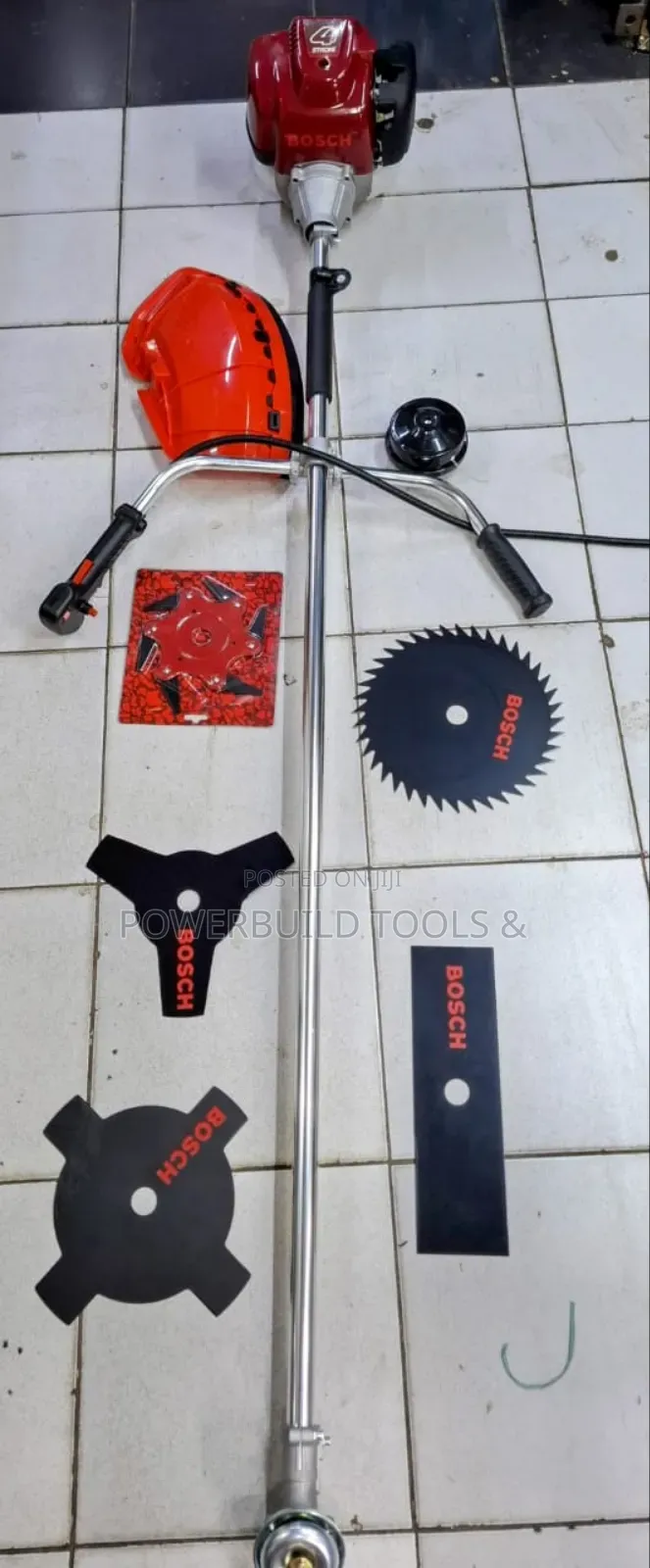 Bosch 4 Stroke Brushcutter With 8 Blades