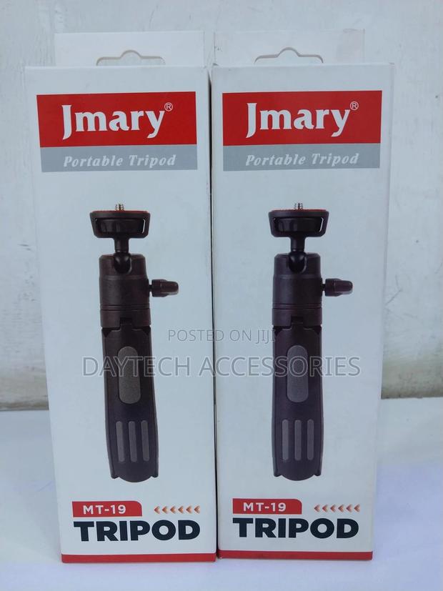 Jmary Mt-19 Mini Tripod Stand With Universal Phone Holder