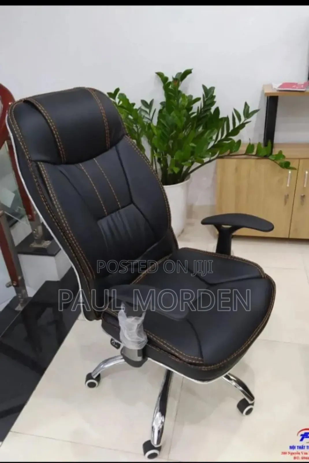 Generic Recliner Leather Office Chair